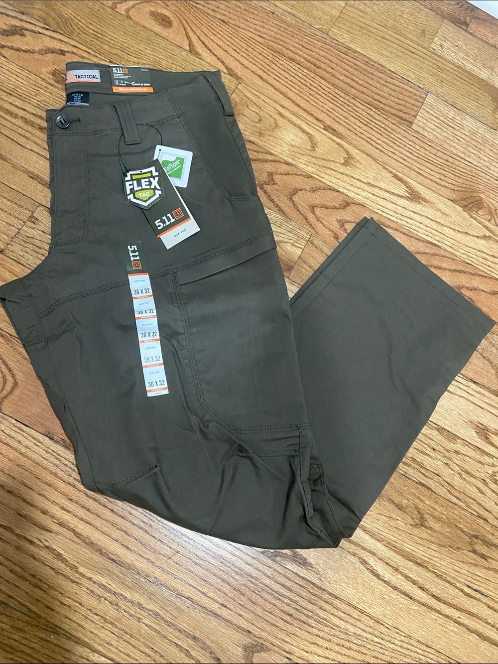 5.11 Tactical Men’s Apex Cargo Pants in Olive Drab